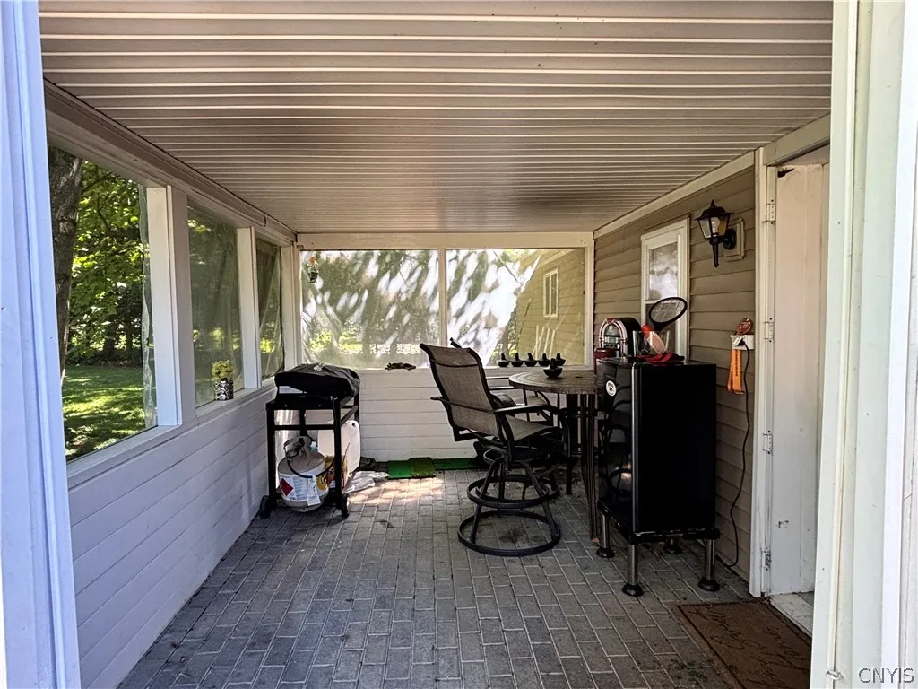 Back screened in porch