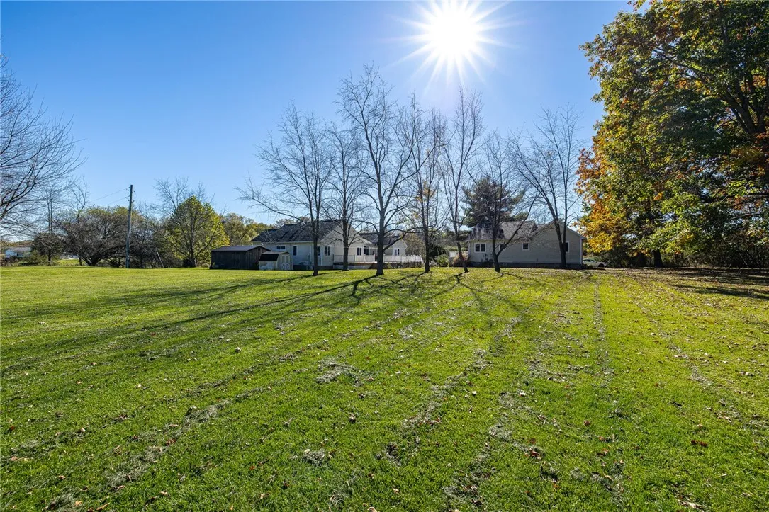 backyard view of the 2 houses