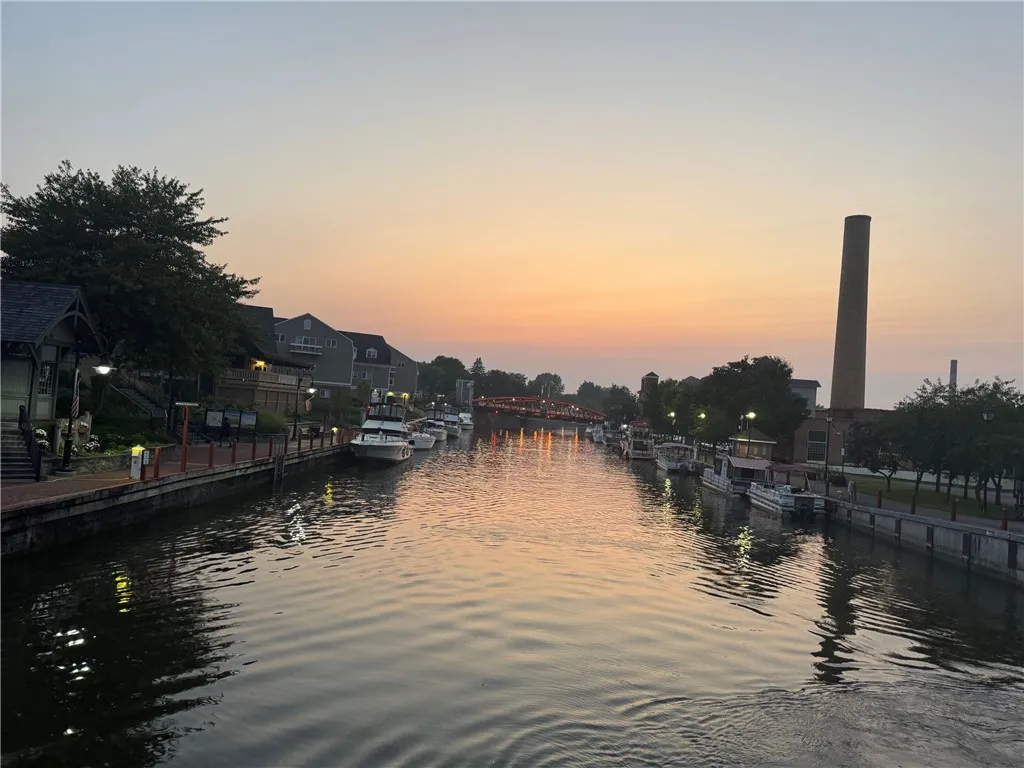 Sunset on the Erie Canal