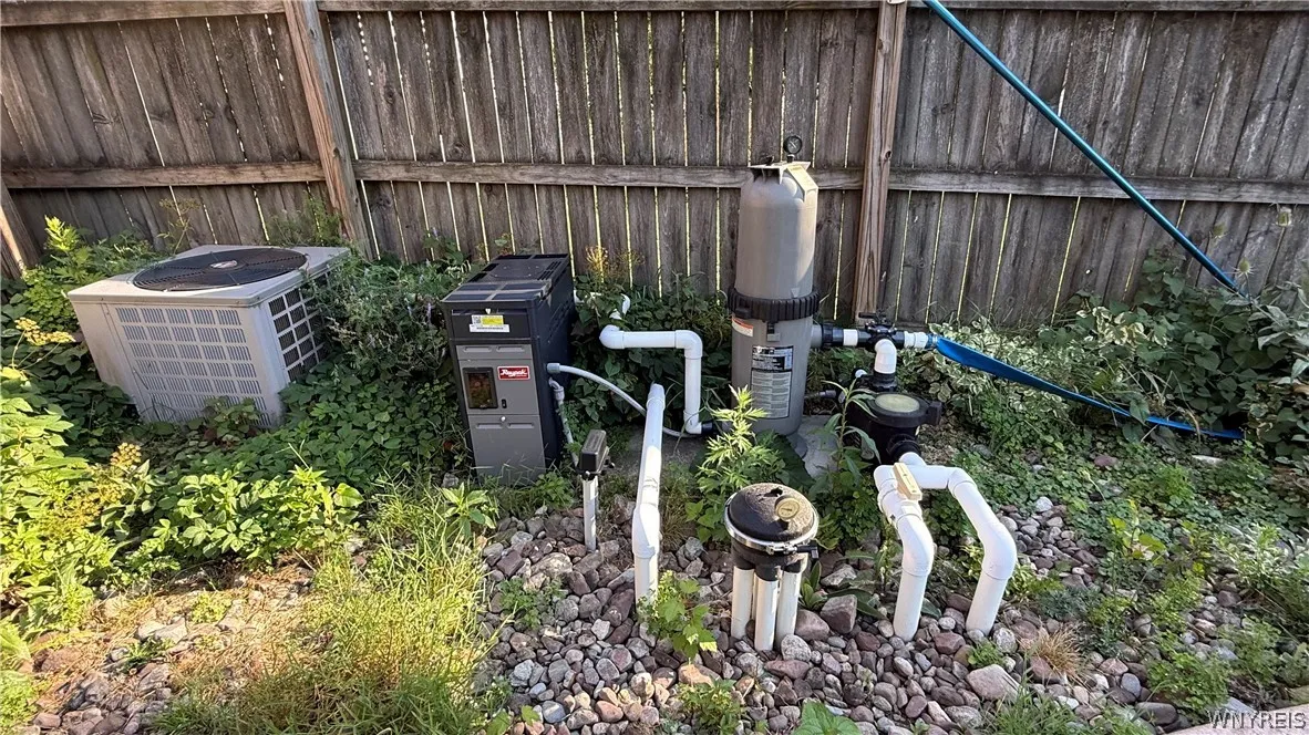 Equipment-pool is heated.