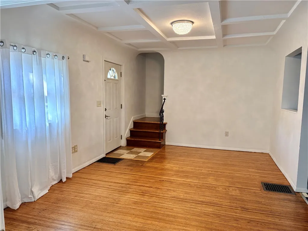View of front entry and stairway