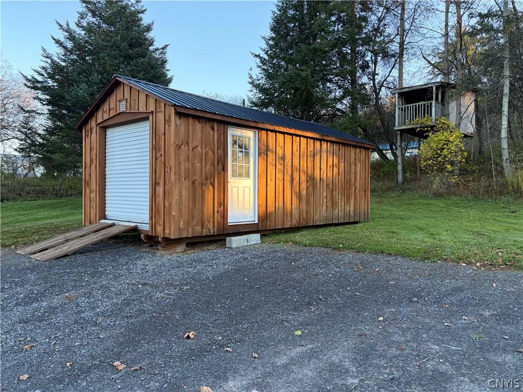 Huge storage shed