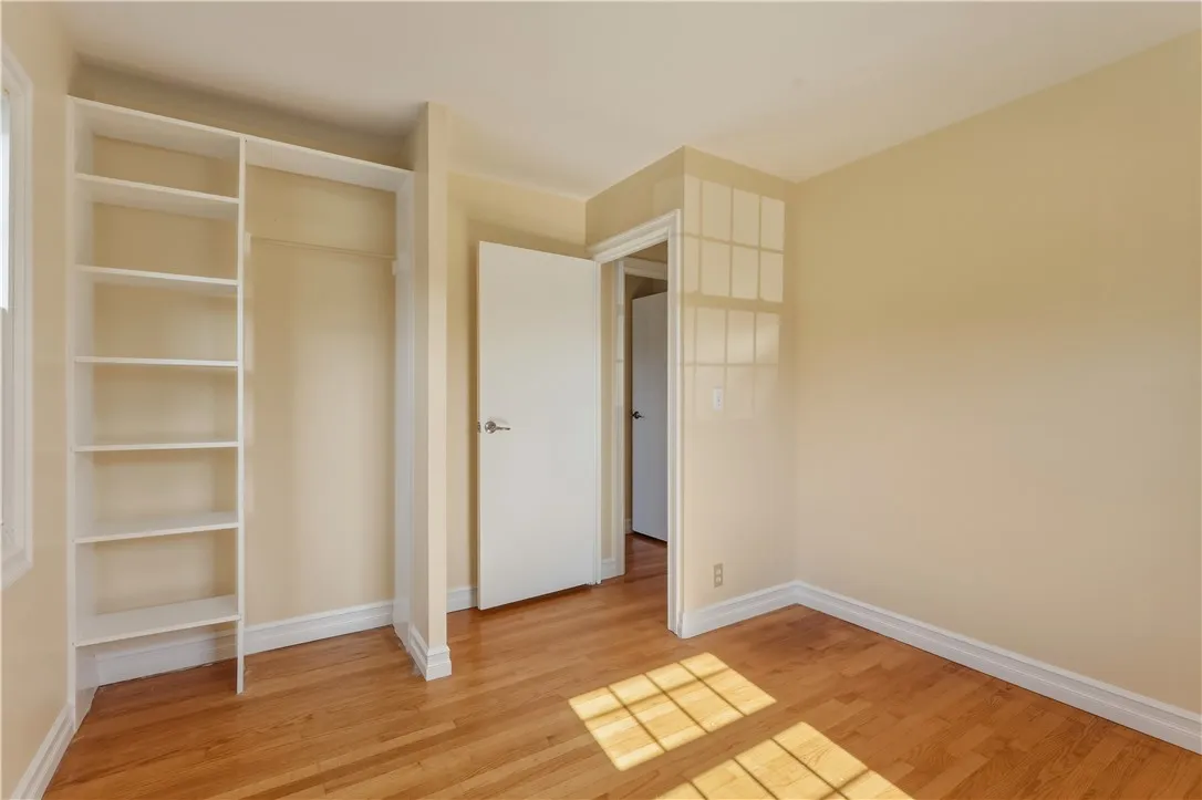 Bedroom with closet