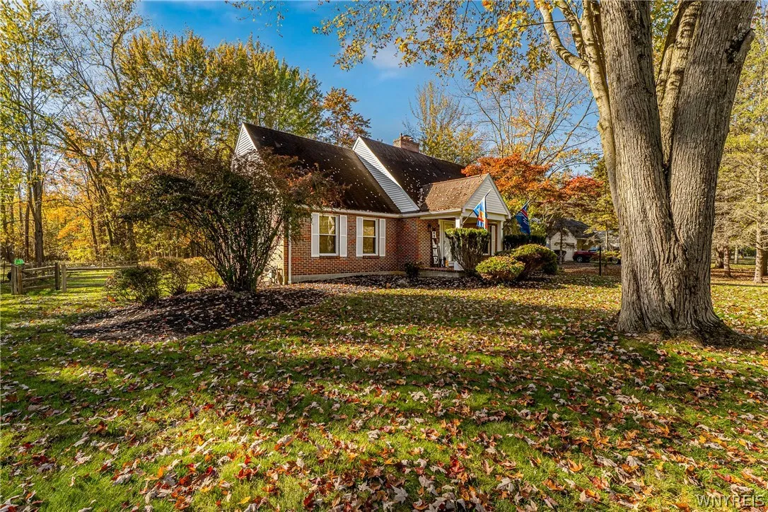 The lot and is beautiful with a generous set back from the road for added peace and privacy.