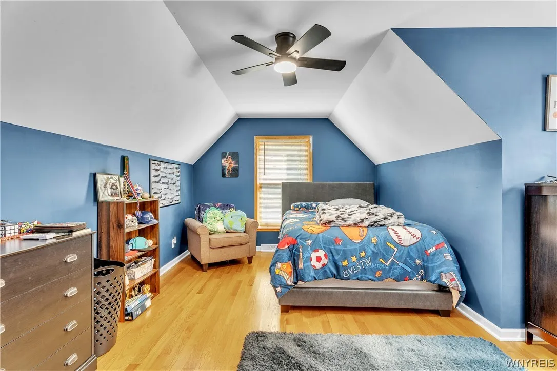 Another large bedroom on the second floor.  All bedrooms have very generously sized closet space.