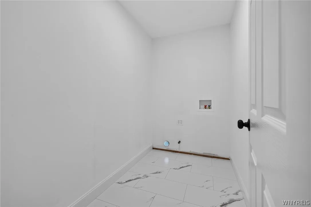Second floor laundry room