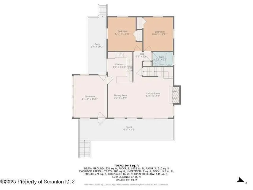 1618 Ridgeview Drive, Lake Ariel, Pennsylvania 18436, 3 Bedrooms Bedrooms, 5 Rooms Rooms,2 BathroomsBathrooms,Residential,For Sale,Ridgeview,SC253146