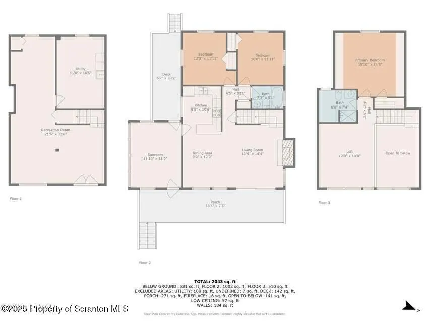 1618 Ridgeview Drive, Lake Ariel, Pennsylvania 18436, 3 Bedrooms Bedrooms, 5 Rooms Rooms,2 BathroomsBathrooms,Residential,For Sale,Ridgeview,SC253146