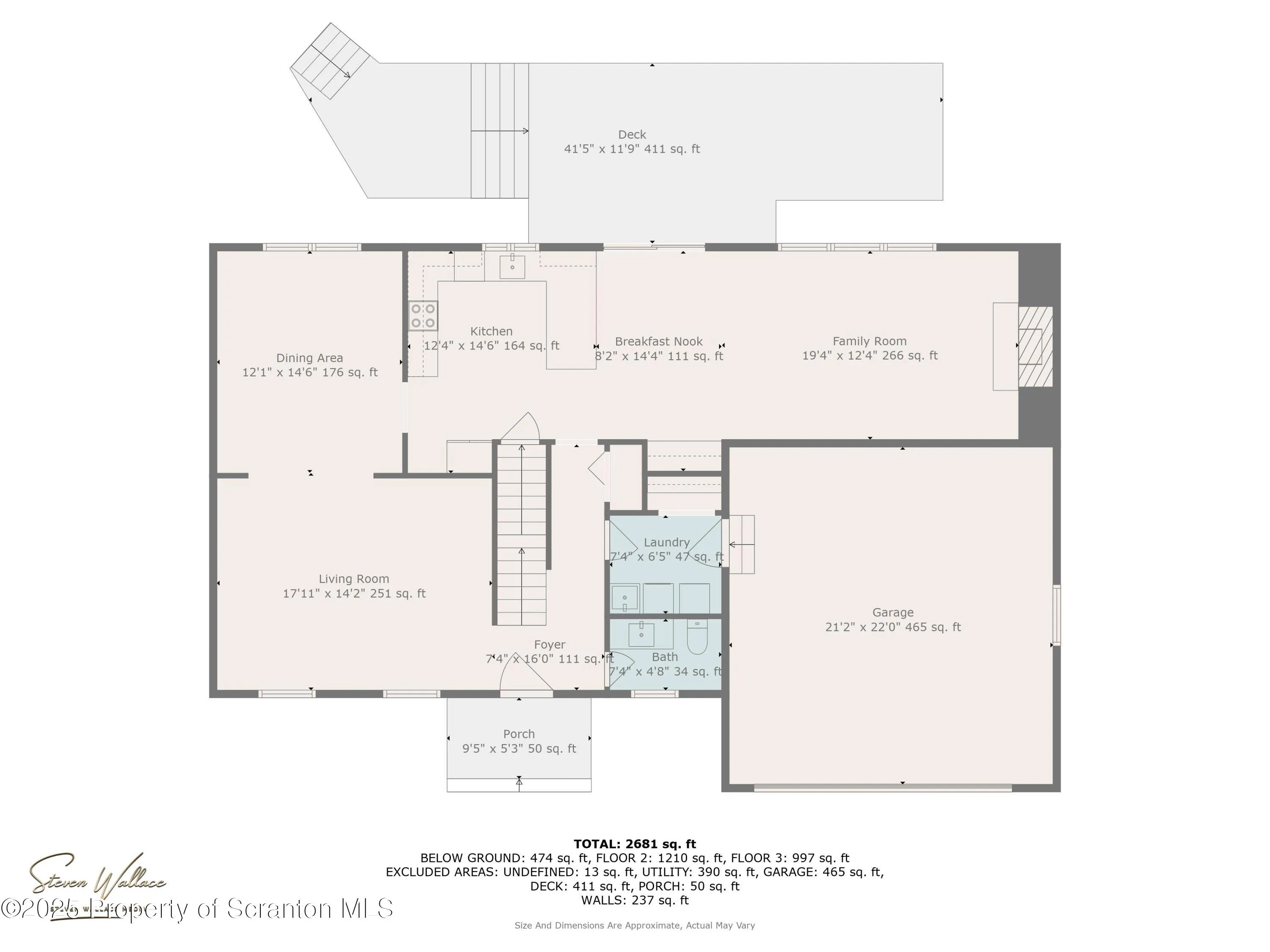 607 Pamela Drive, South Abington Twp, Pennsylvania 18411, 4 Bedrooms Bedrooms, 13 Rooms Rooms,3 BathroomsBathrooms,Residential,For Sale,Pamela,SC253180