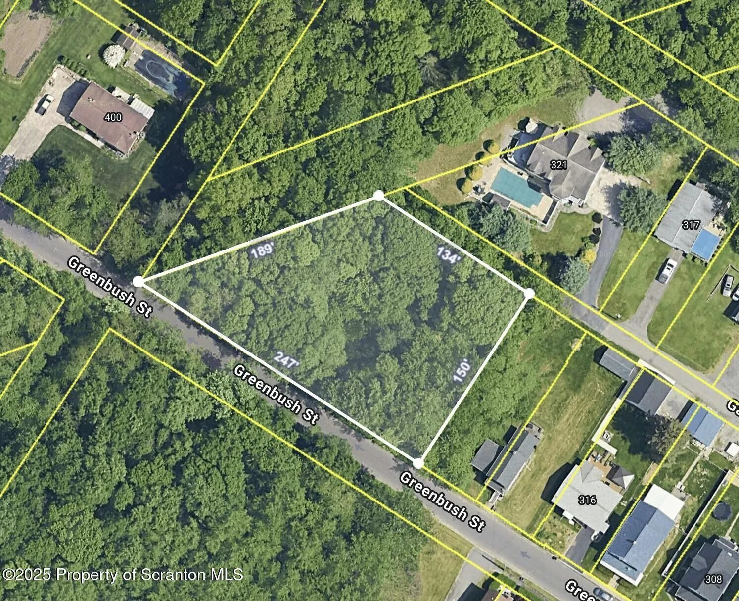 Land For Sale Greenbush Street, Scranton, Pennsylvania 18508