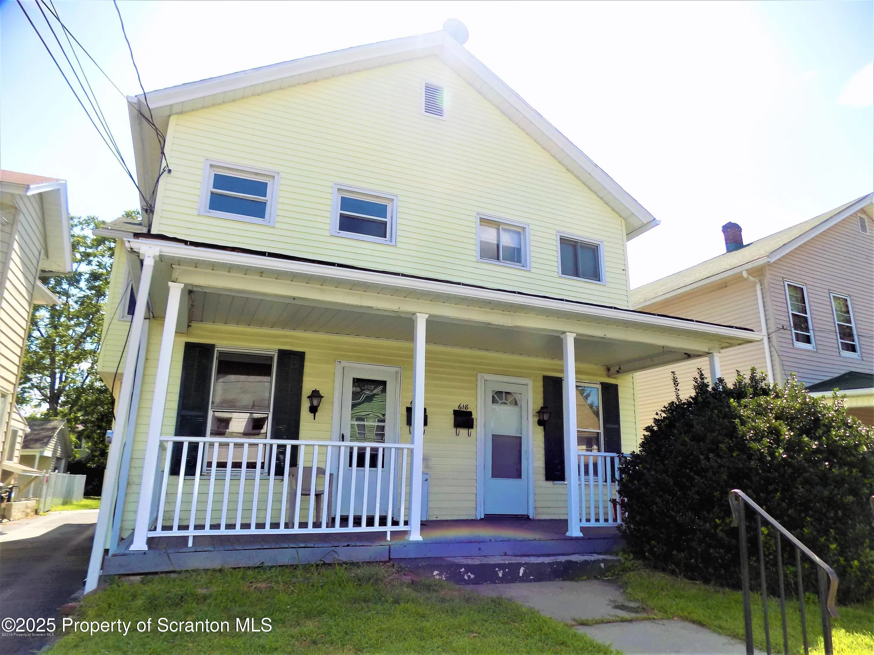Residential Lease For Rent 618 Deacon Street, Scranton, Pennsylvania 18509