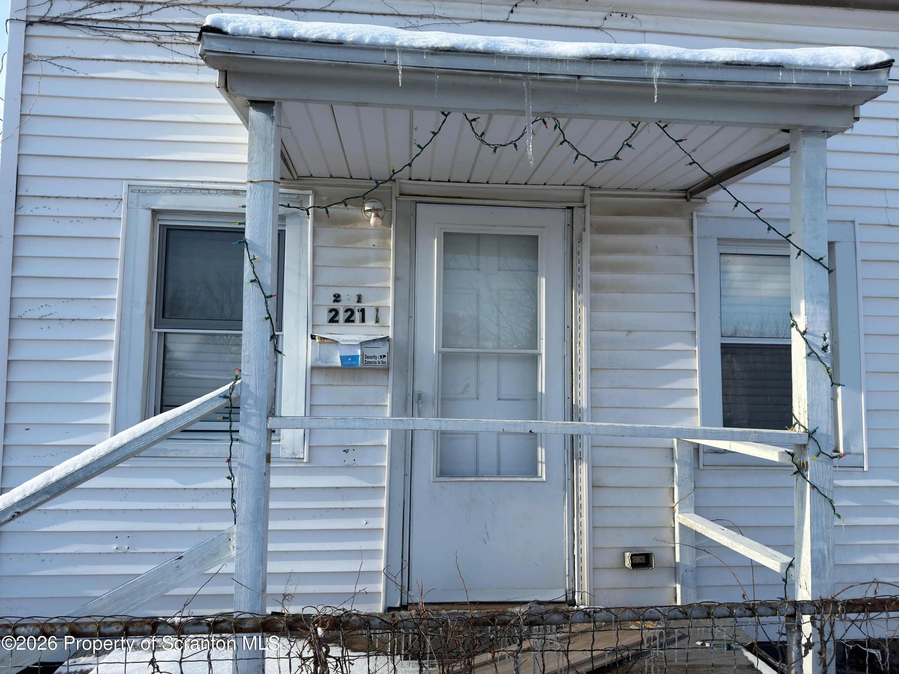 Residential Lease For Rent 221 Pittston Avenue Unit Rear House, Scranton, Pennsylvania 18505