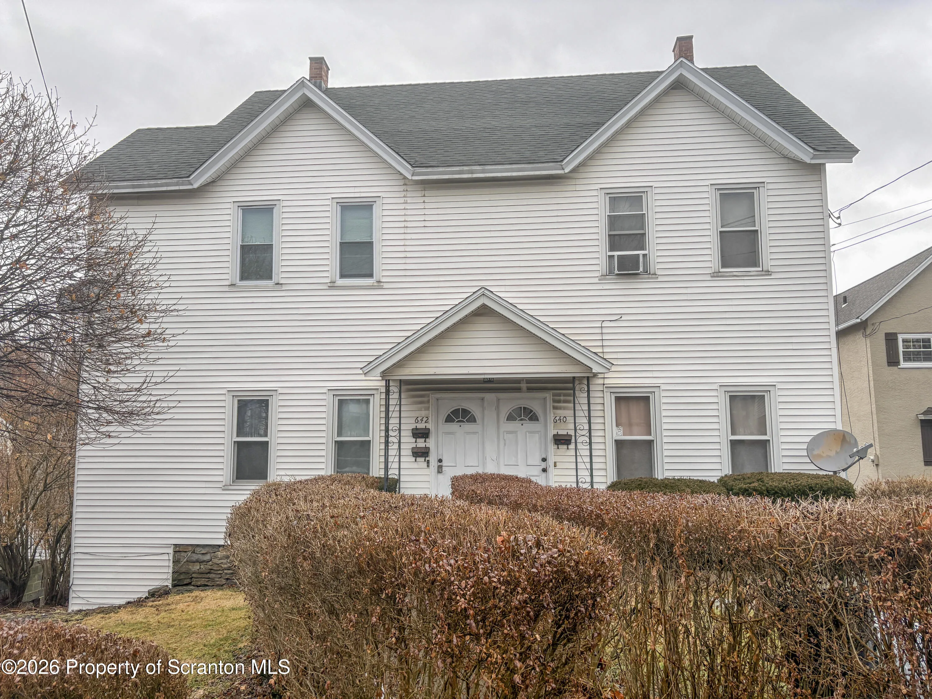 Residential Income For Sale 640 S 642 S Blakely Street, Dunmore, Pennsylvania 18510