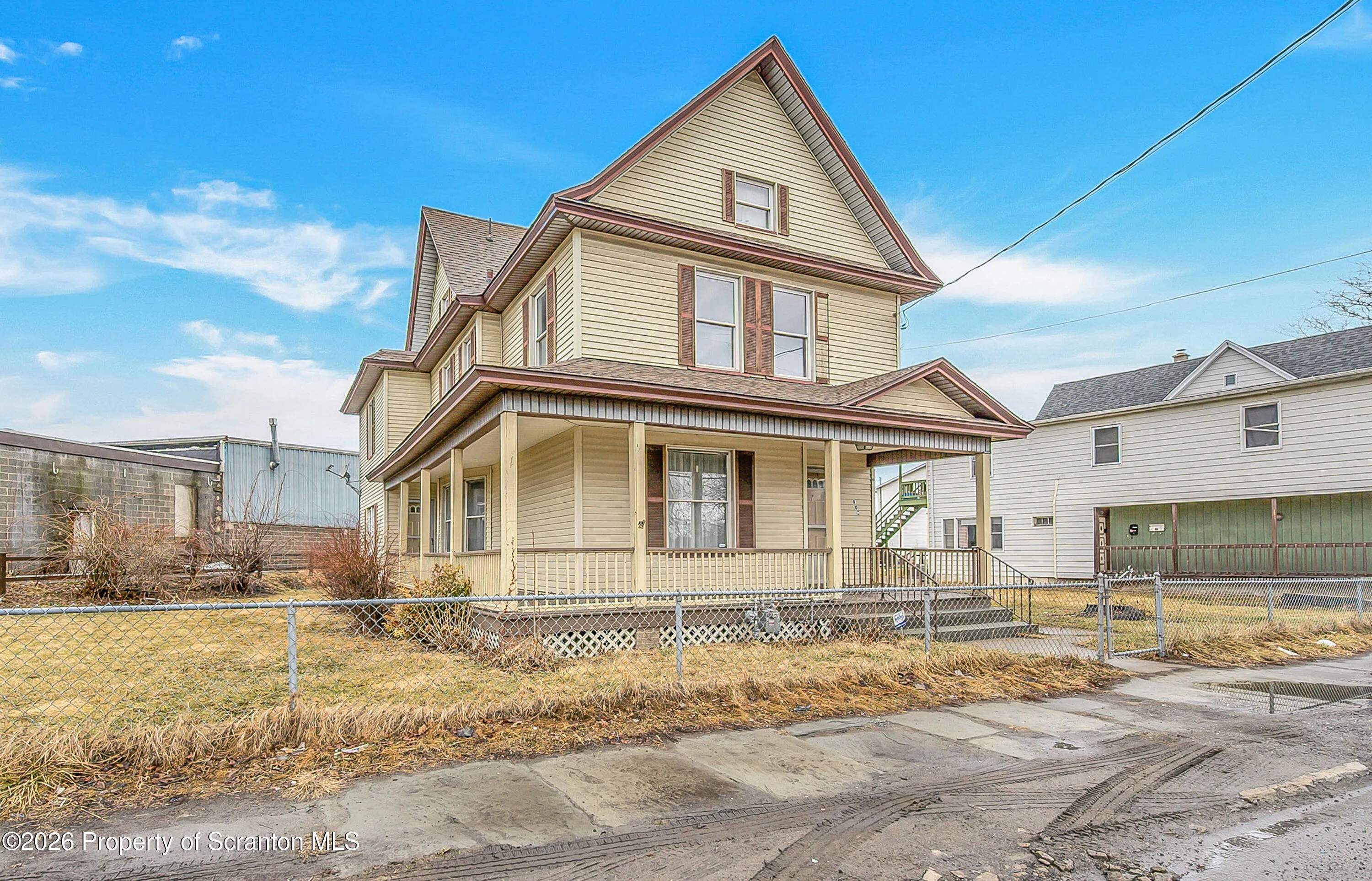 Residential For Sale 905 Albright Avenue, Scranton, Pennsylvania 18508