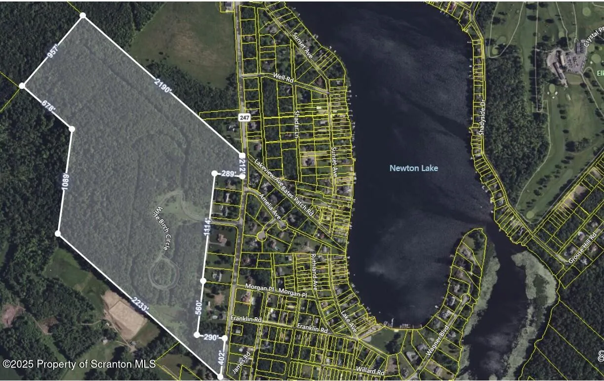 Land For Sale Route 247 Finch Hill, Greenfield Twp, Pennsylvania 18407