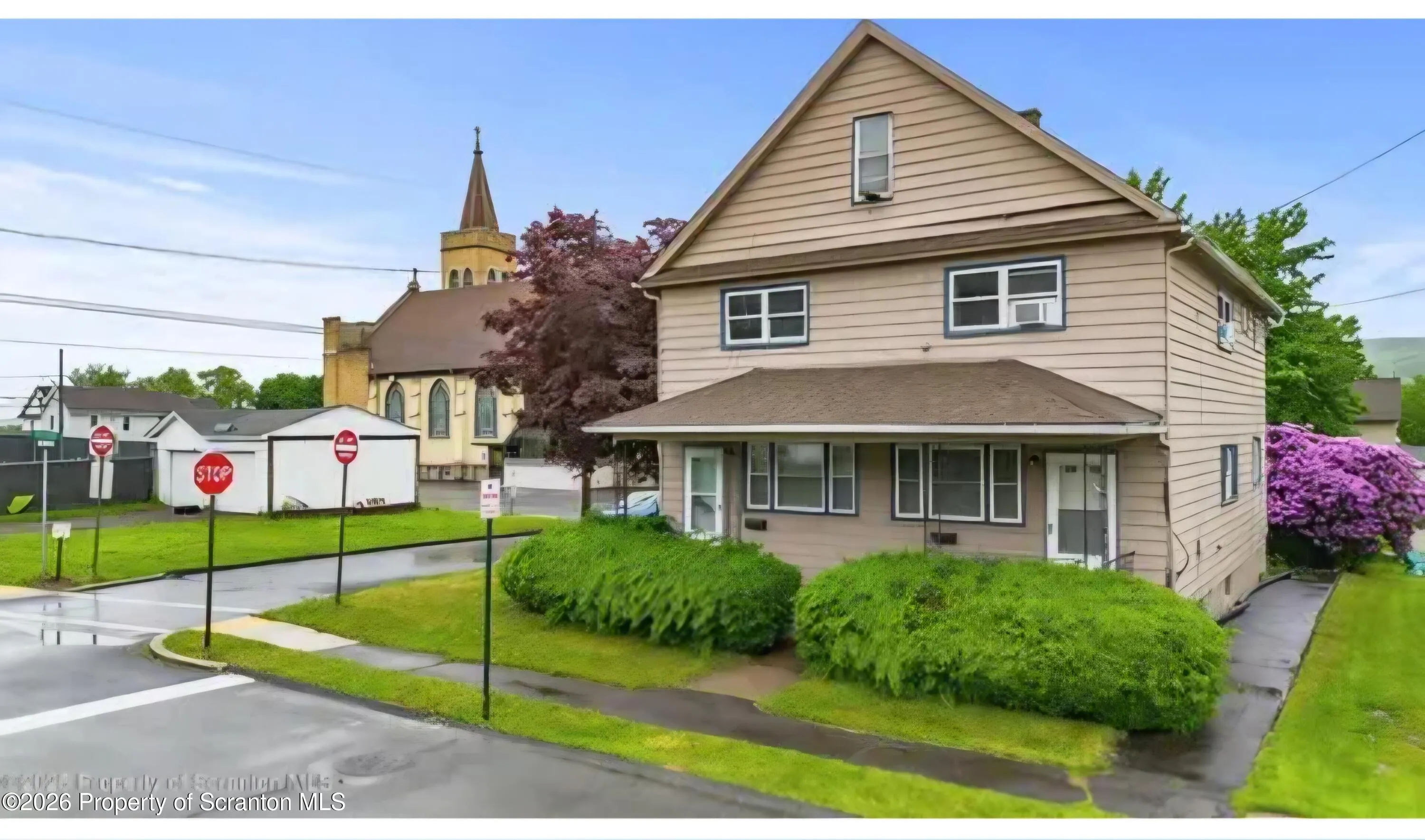 Residential Lease For Rent 215 Bellman Street Unit 1st Floor, Throop, Pennsylvania 18512