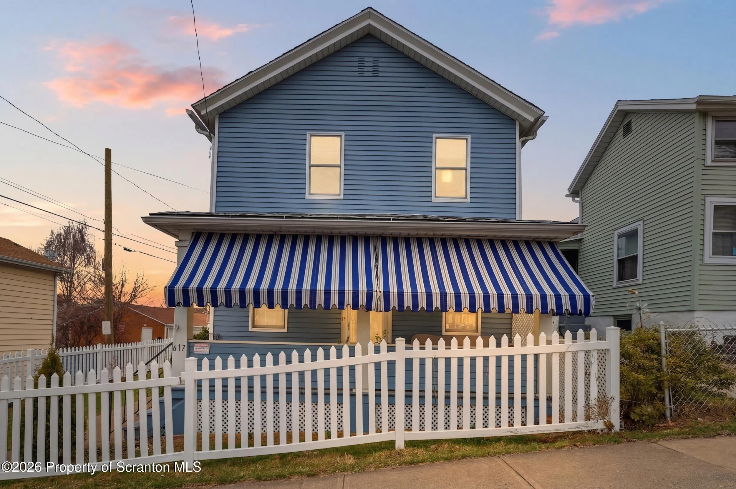 Residential For Sale 617 Hickory Street, Scranton, Pennsylvania 18505