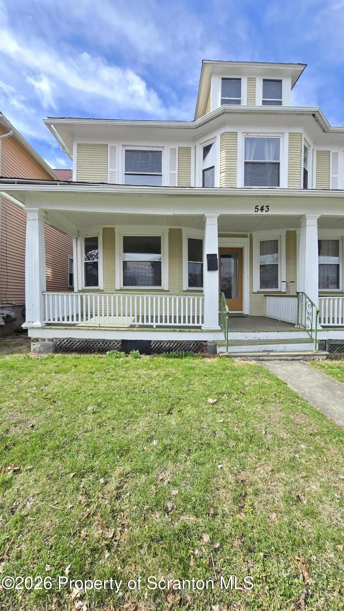 Residential Lease For Rent 543 N Sumner Avenue, Scranton, Pennsylvania 18504