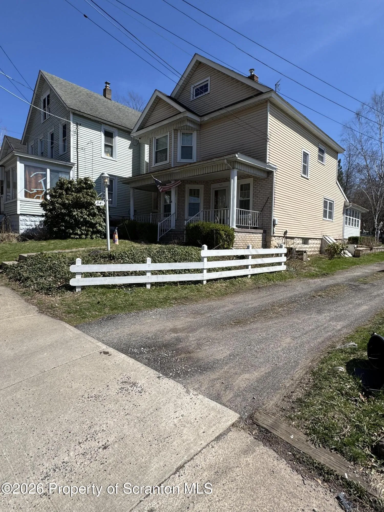 Residential For Sale 54 1/2 Canaan Street, Carbondale, Pennsylvania 18407