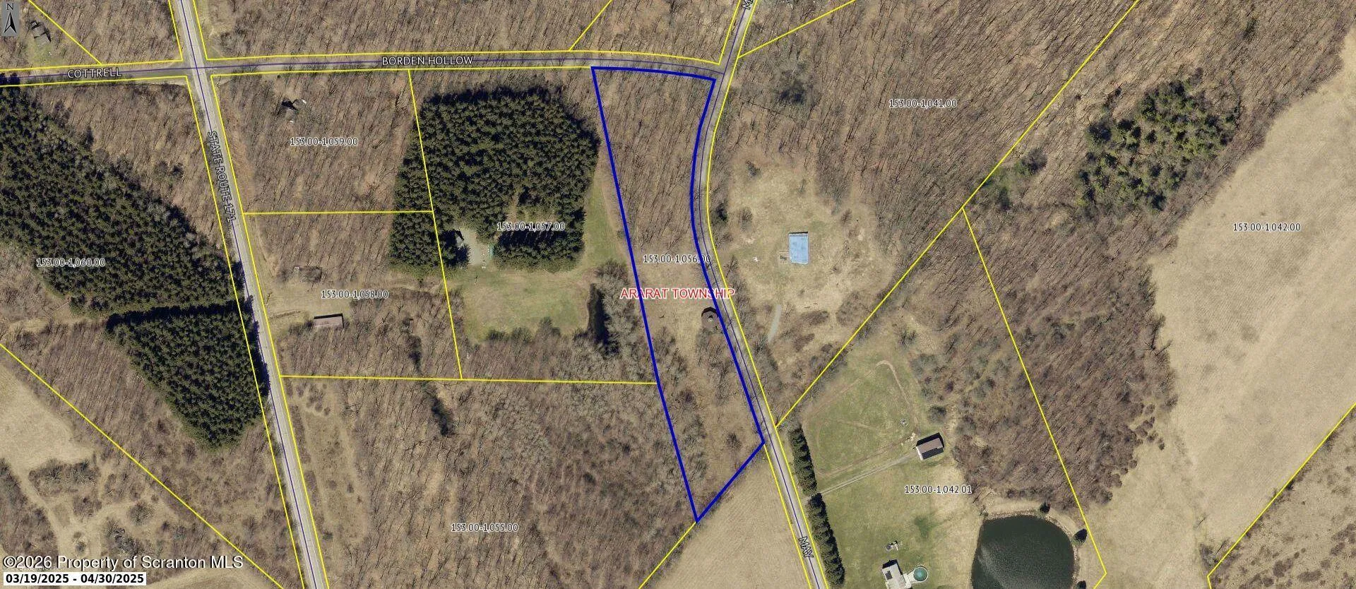 Land For Sale 621 May Road, Thompson, Pennsylvania 18465
