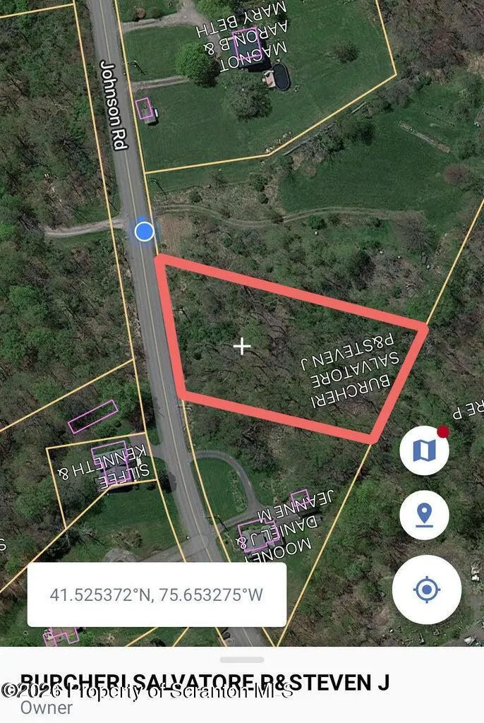 Land For Sale L R 35103 Johnson Road, Scott Twp, Pennsylvania 18411