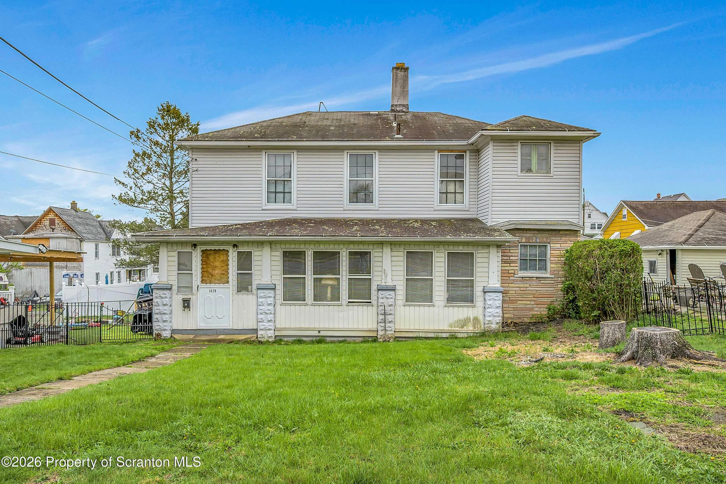 Residential For Sale 1429 Hawthorne Street, Scranton, Pennsylvania 18504