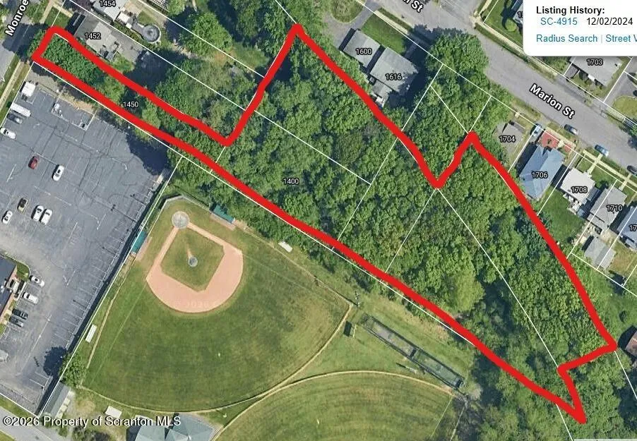 Land For Sale 1450 Monroe Avenue, Dunmore, Pennsylvania 18509