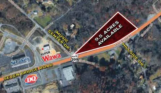 Land For Sale Pa Rt 209, East Stroudsburg, Pennsylvania 18301