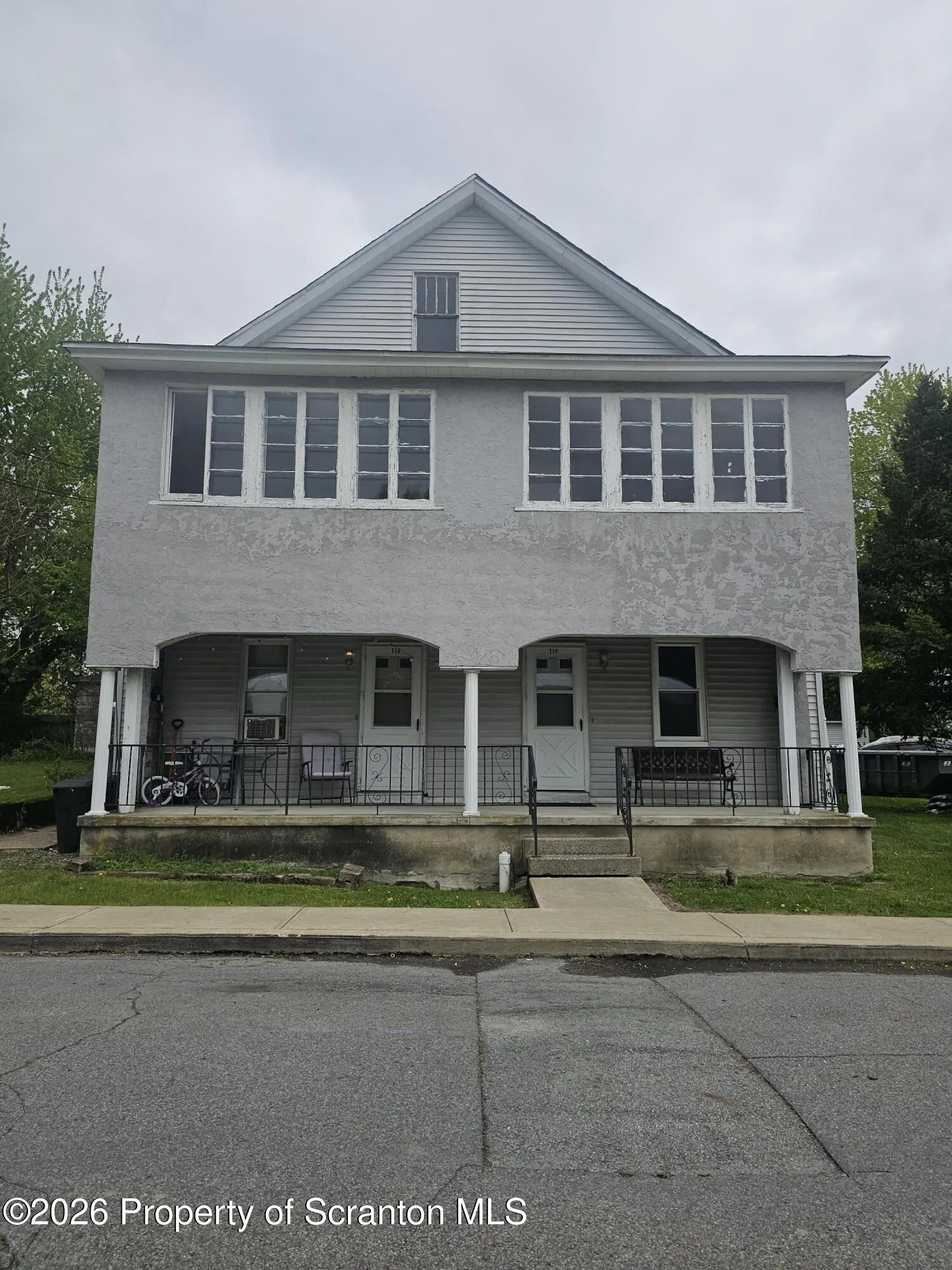 Residential Lease For Rent 114 William Street Unit 2, Old Forge, Pennsylvania 18518