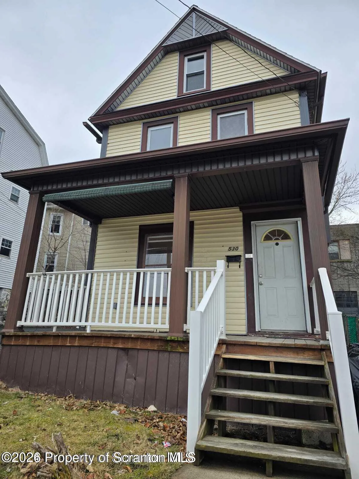 Residential Lease For Rent 530 Myrtle Street, Scranton, Pennsylvania 18509
