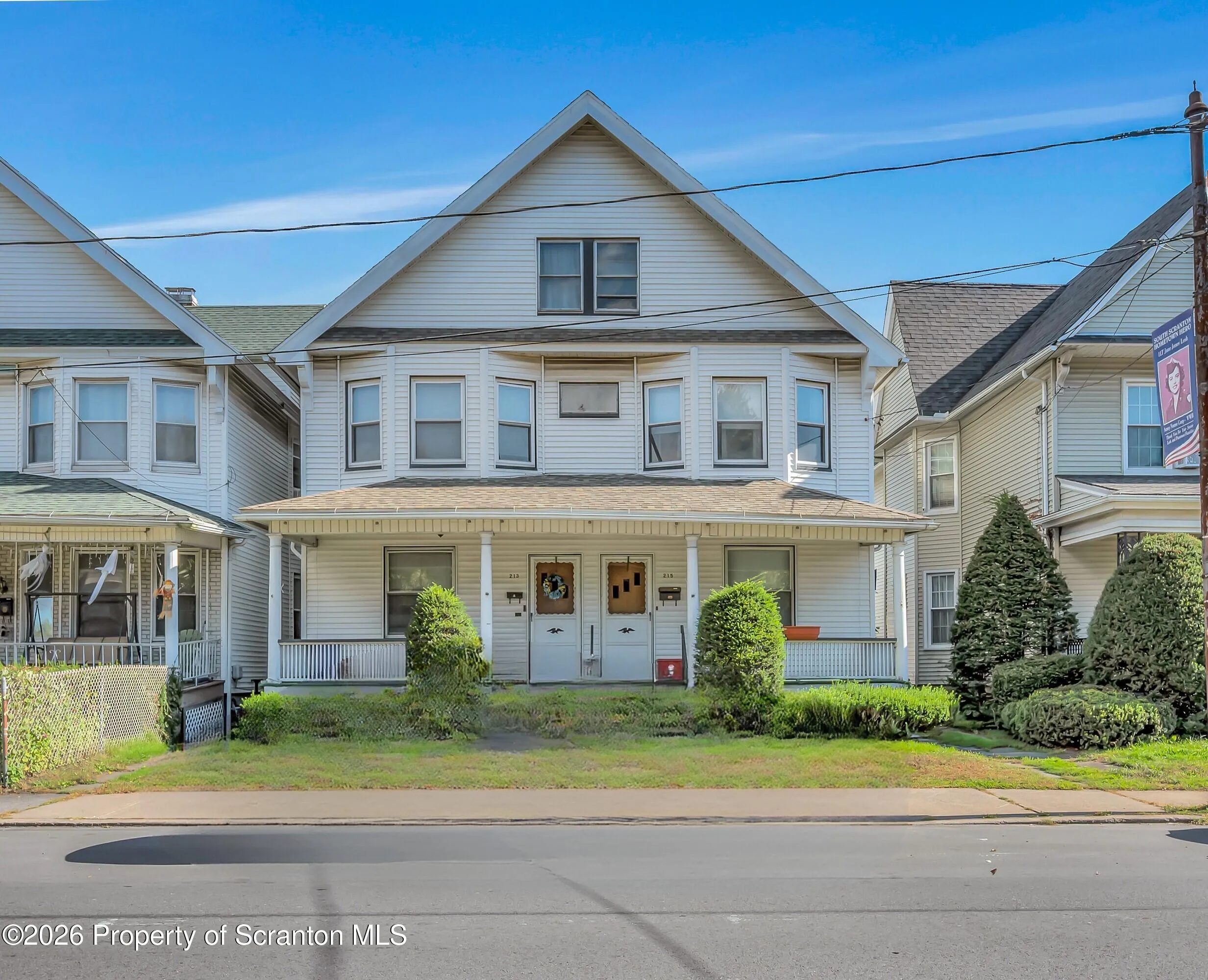 Residential Income For Sale 213-215 Pittston Avenue, Scranton, Pennsylvania 18505