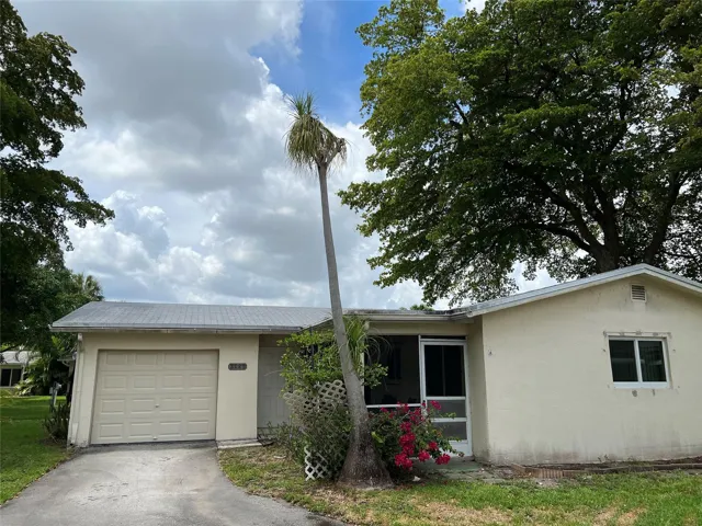 Front elevation of home