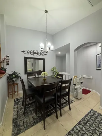 Dining area