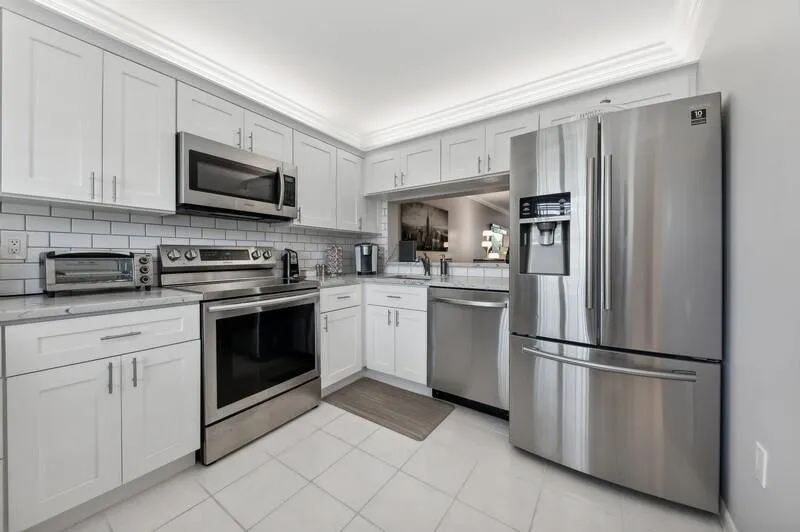 New Refrigerator & Dishwasher; Subway Tile