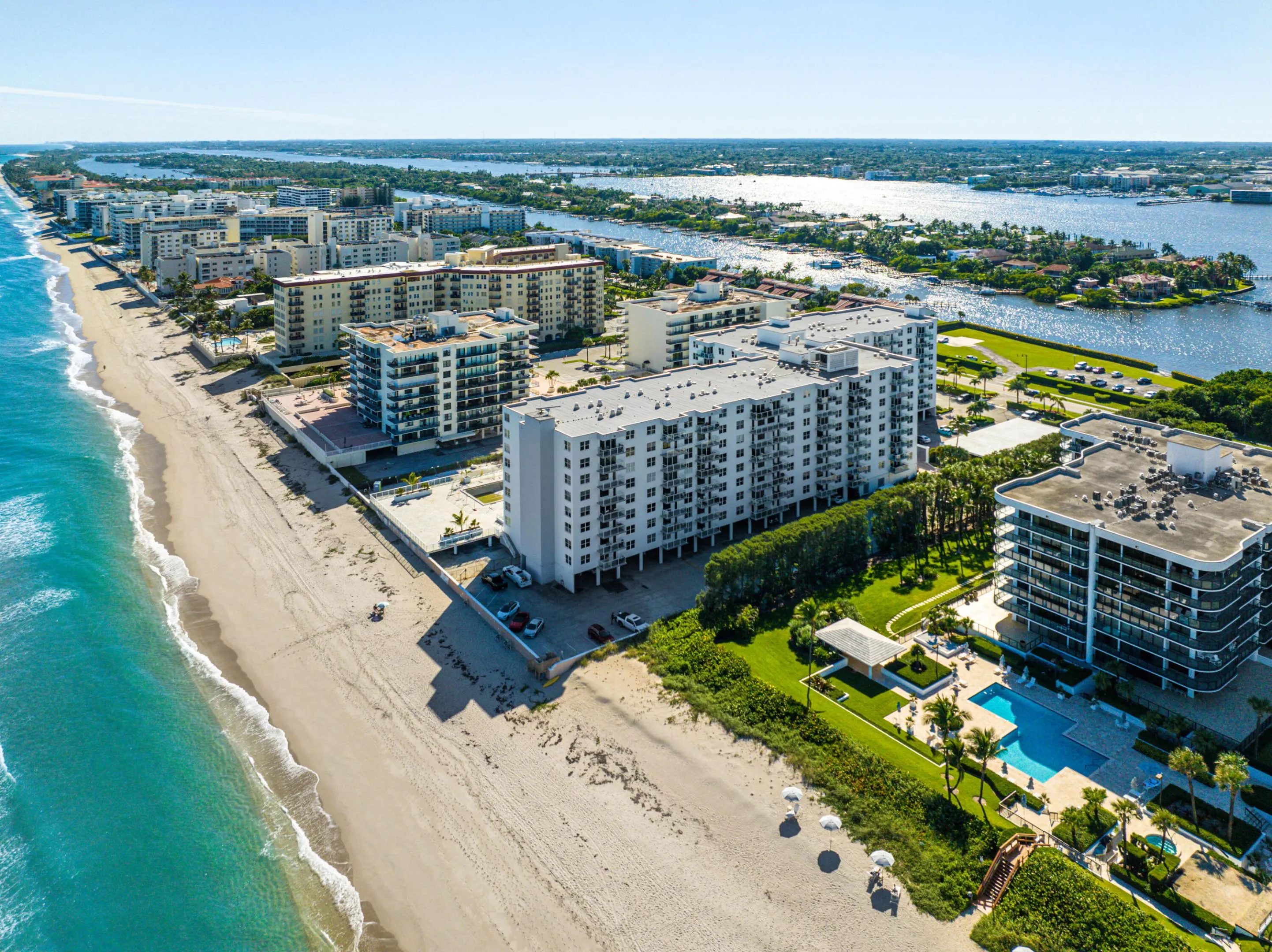 Wide Sand Beach Area