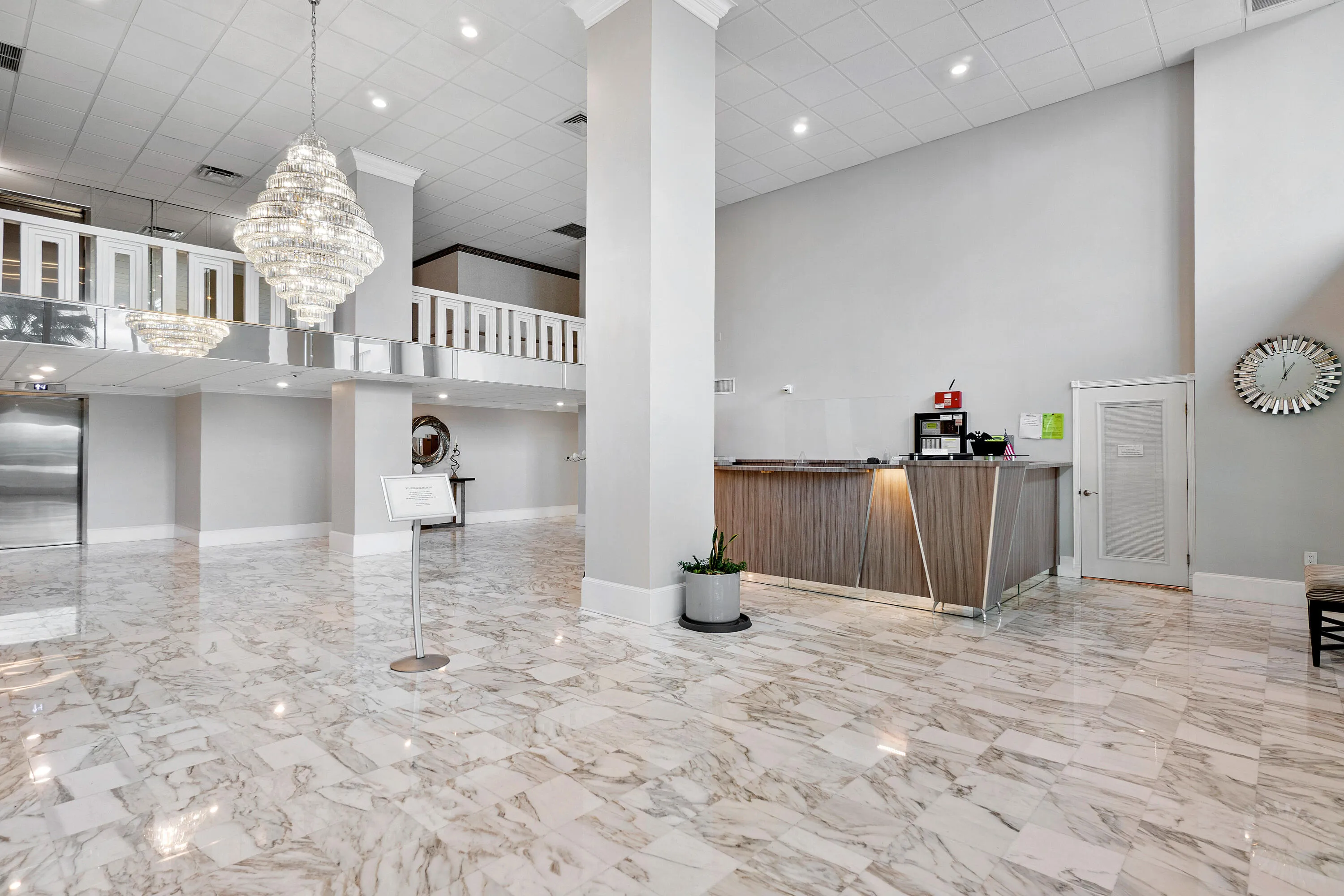 Front Desk & Manager on Site