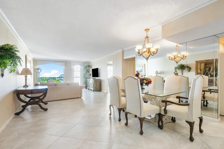 Living & Dining Room w/ Views