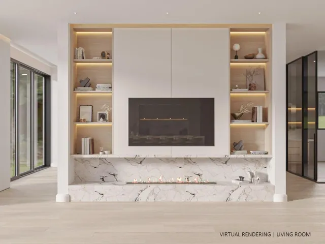 Living Room VIRTUAL RENDERING