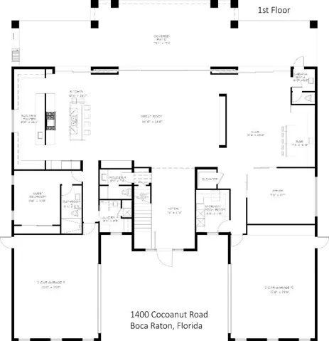 1st Floor Floorplan
