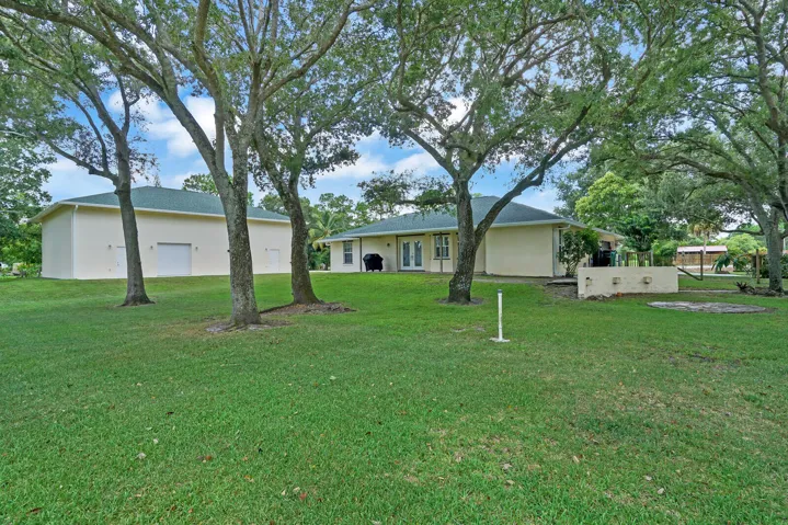 Rear Of Home