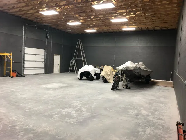 Interior of Detached Garage