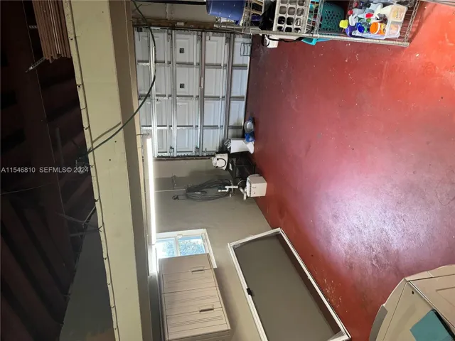 Garage Has Attic for Storage