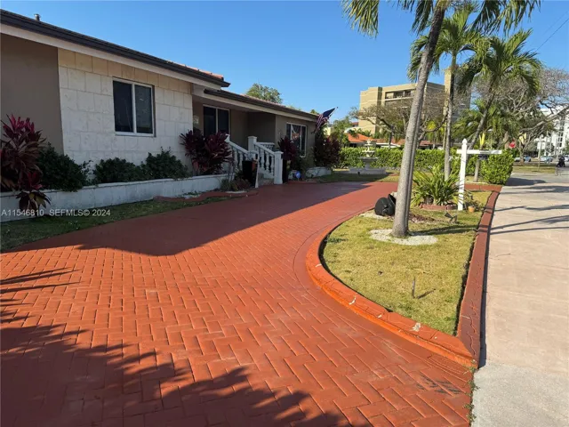 Main Entrance, Back Entrance is Garage Entry