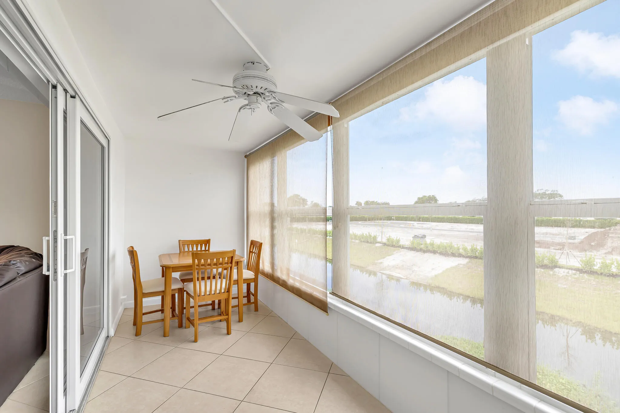 LARGE ENCLOSED PATIO - IMPACT WINDOWS