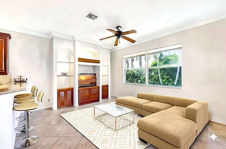 Family Room AI Generated Image