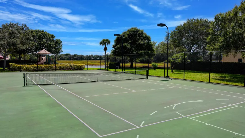 Tennis & Basketball area