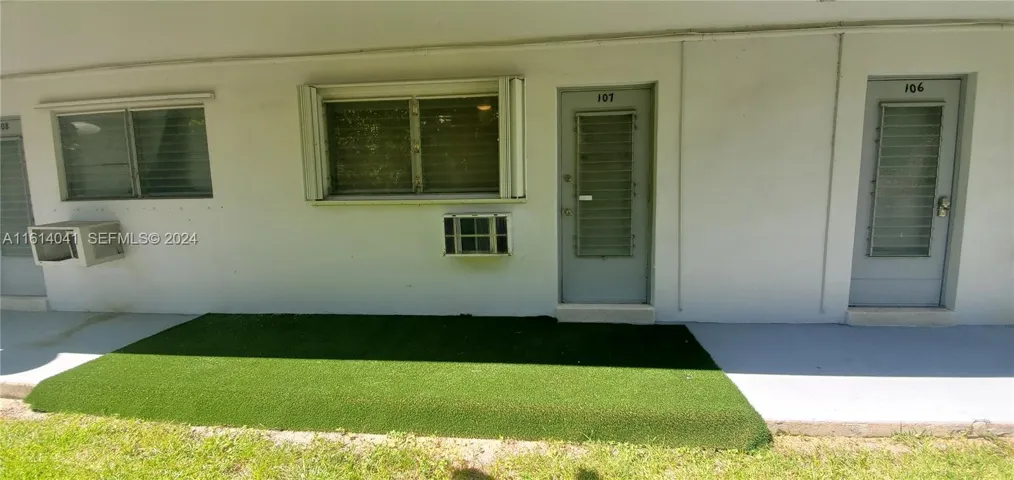 Rear of Unit
