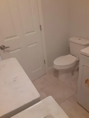 1st floor in laundry room