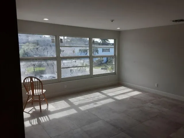 Upstairs living room facing South