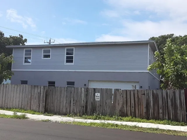 Eastside of house